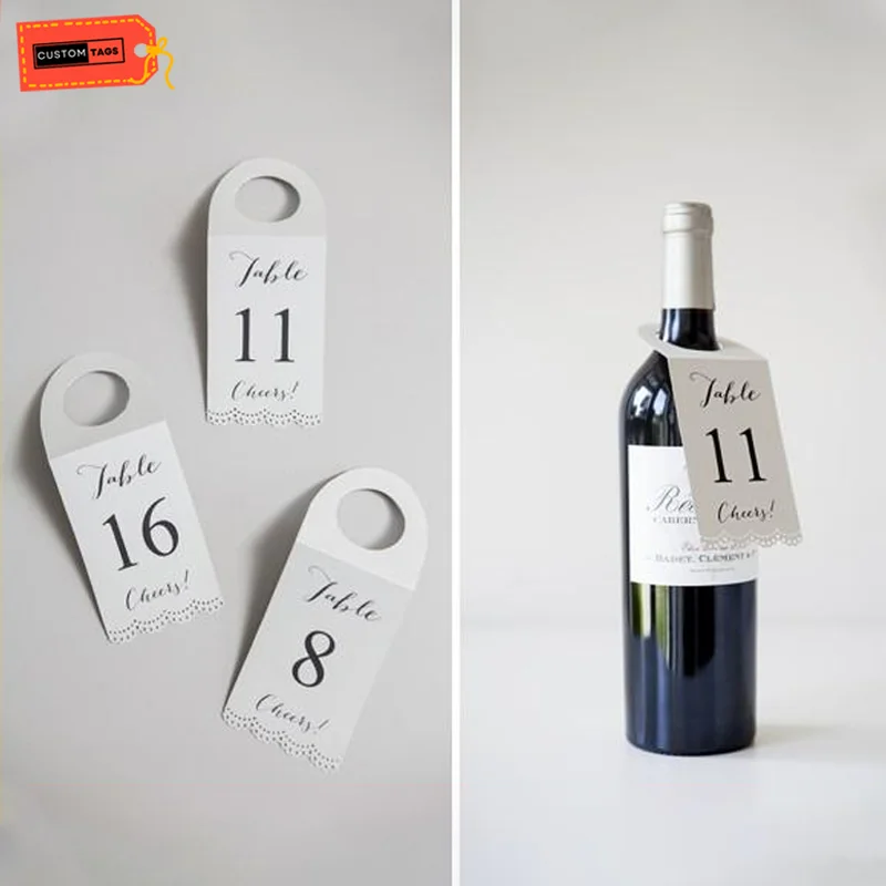 Bottle Neck Hang Tags for Small Business Packaging Needs 