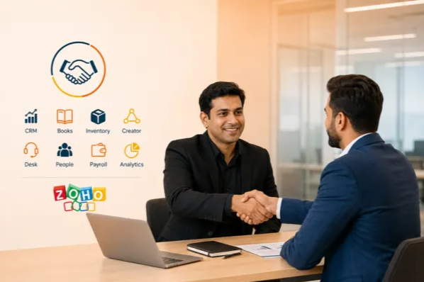 Why Growing Businesses Look for a Zoho Advanced Partner in India