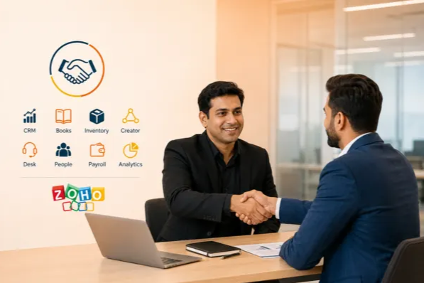Why Growing Businesses Look for a Zoho Advanced Partner in India